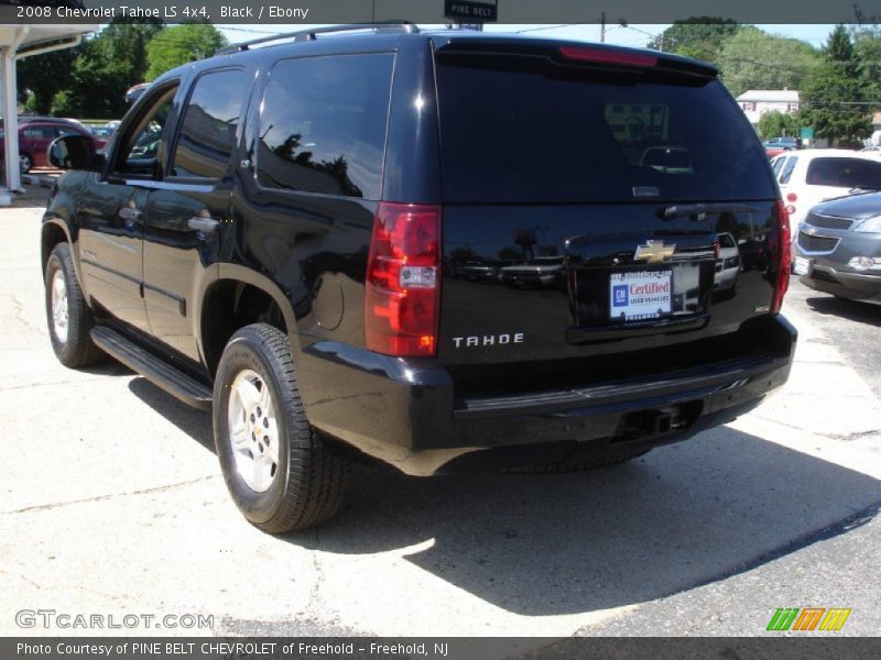 Black / Ebony 2008 Chevrolet Tahoe LS 4x4