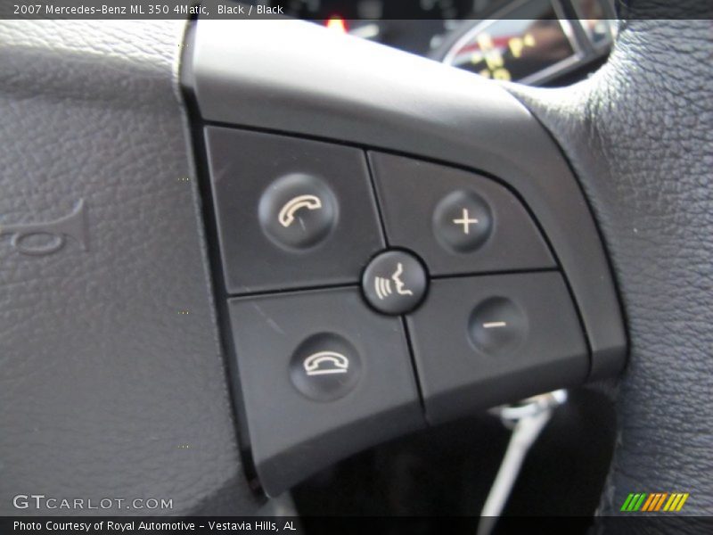 Black / Black 2007 Mercedes-Benz ML 350 4Matic