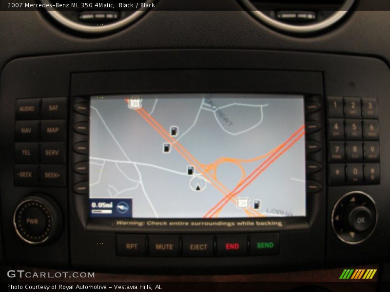 Black / Black 2007 Mercedes-Benz ML 350 4Matic