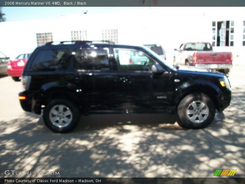 Black / Black 2008 Mercury Mariner V6 4WD