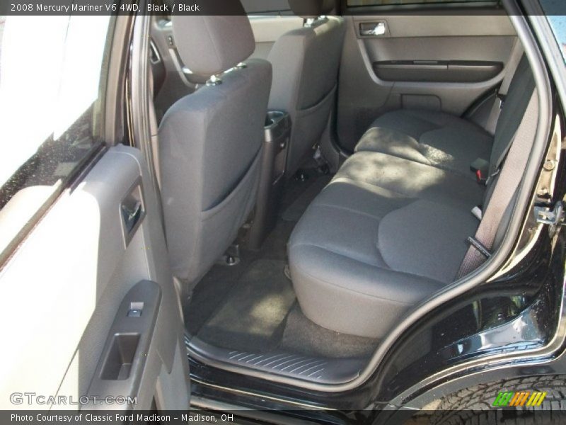 Black / Black 2008 Mercury Mariner V6 4WD