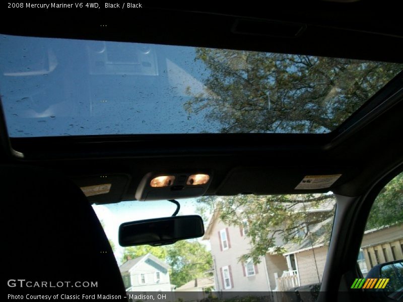 Black / Black 2008 Mercury Mariner V6 4WD
