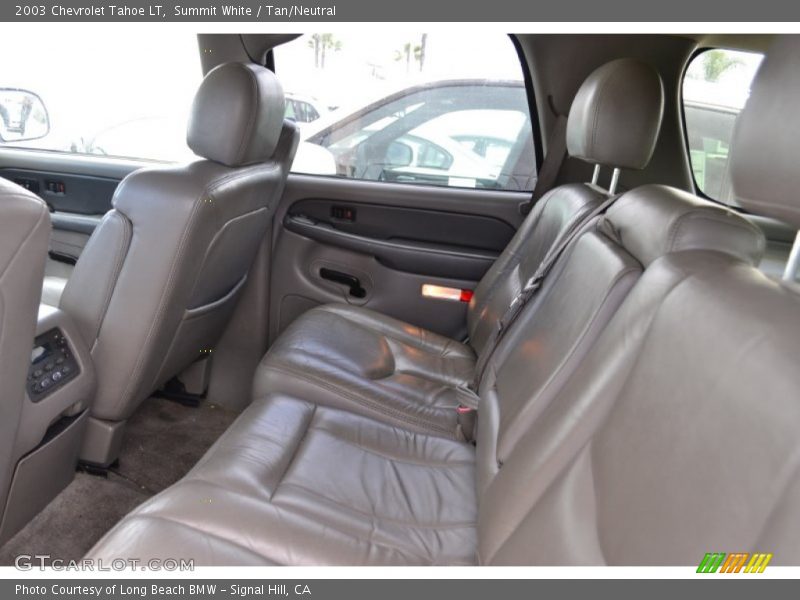  2003 Tahoe LT Tan/Neutral Interior