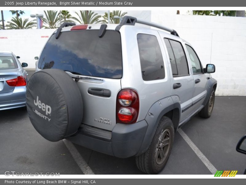 Bright Silver Metallic / Medium Slate Gray 2005 Jeep Liberty Renegade