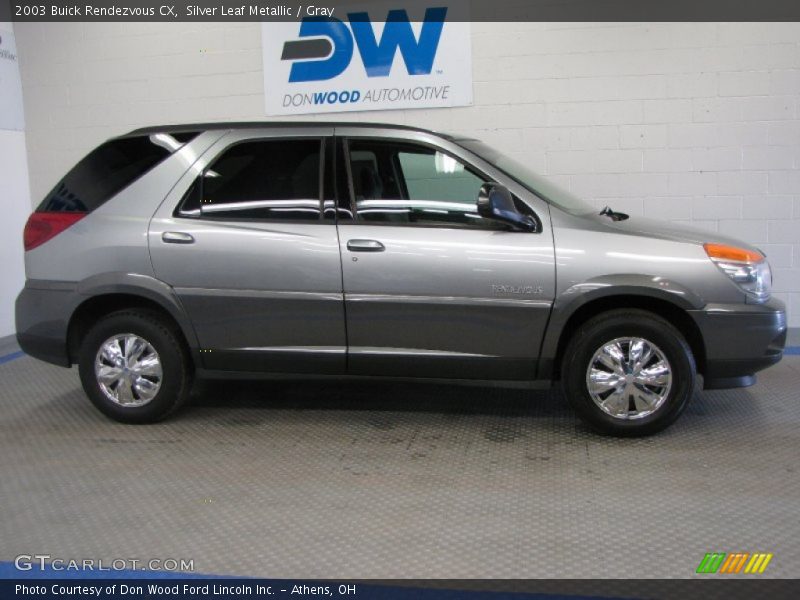Silver Leaf Metallic / Gray 2003 Buick Rendezvous CX