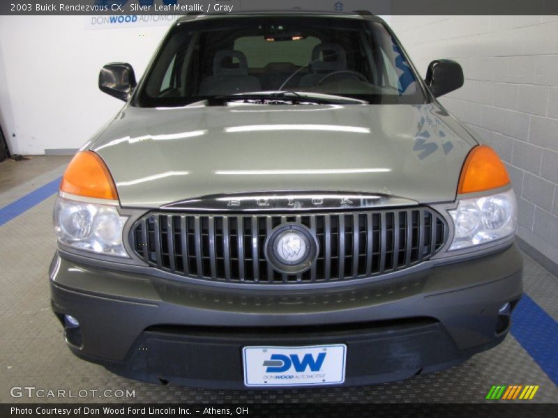 Silver Leaf Metallic / Gray 2003 Buick Rendezvous CX