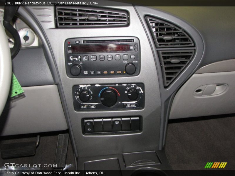 Silver Leaf Metallic / Gray 2003 Buick Rendezvous CX