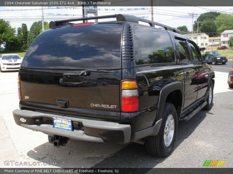 Black / Tan/Neutral 2004 Chevrolet Suburban 1500 Z71 4x4