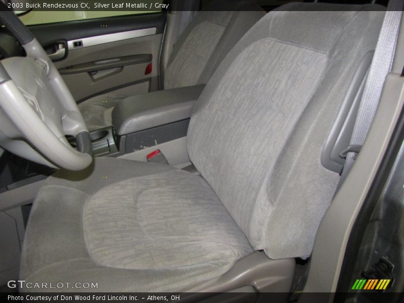Silver Leaf Metallic / Gray 2003 Buick Rendezvous CX