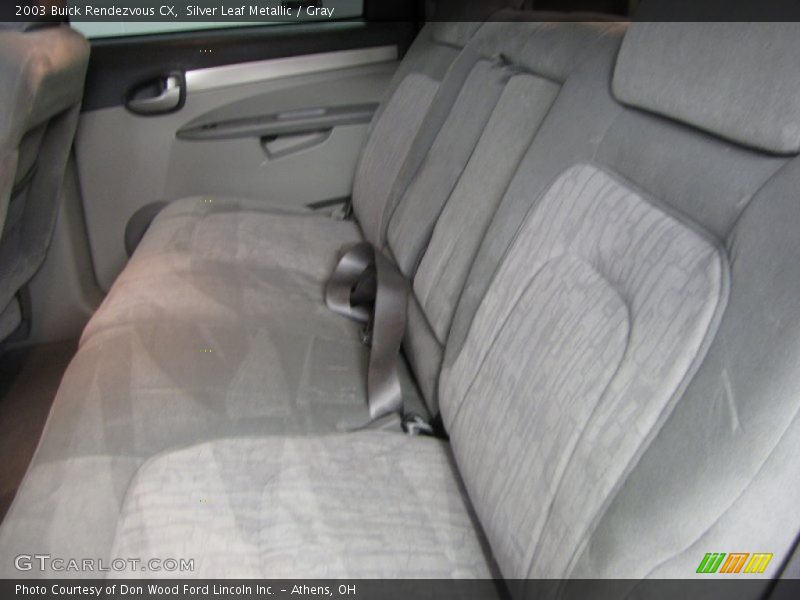 Silver Leaf Metallic / Gray 2003 Buick Rendezvous CX