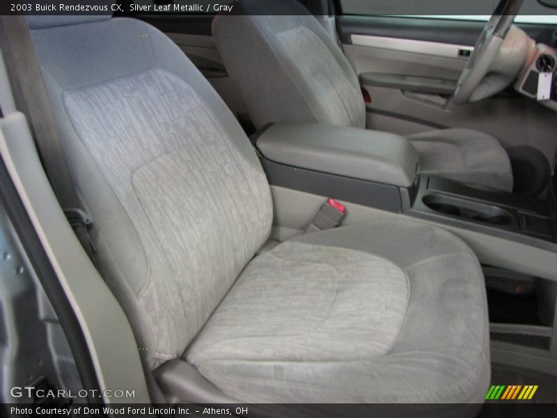 Silver Leaf Metallic / Gray 2003 Buick Rendezvous CX