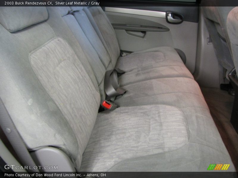 Silver Leaf Metallic / Gray 2003 Buick Rendezvous CX