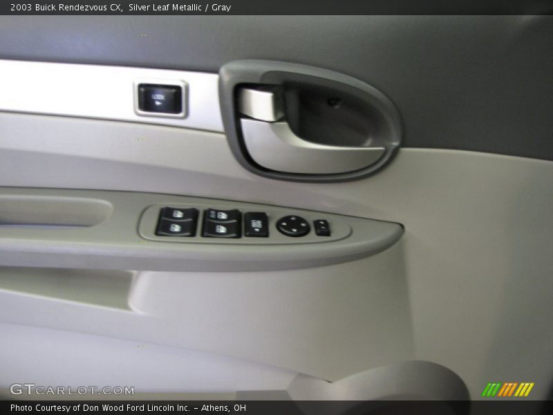 Silver Leaf Metallic / Gray 2003 Buick Rendezvous CX