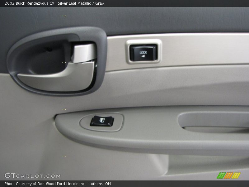 Silver Leaf Metallic / Gray 2003 Buick Rendezvous CX