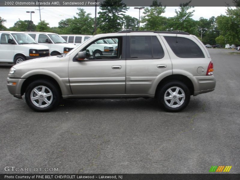 Sandalwood / Pewter 2002 Oldsmobile Bravada AWD