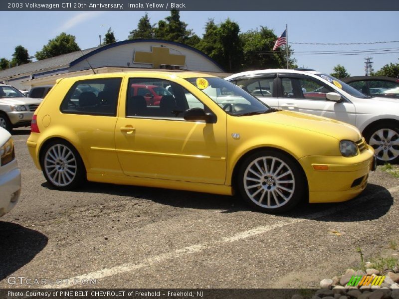  2003 GTI 20th Anniversary Imola Yellow