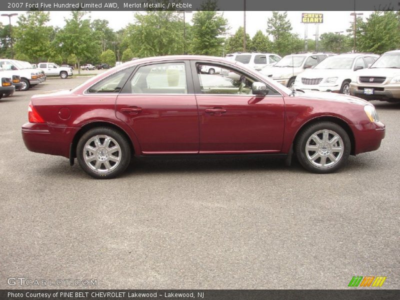  2007 Five Hundred Limited AWD Merlot Metallic