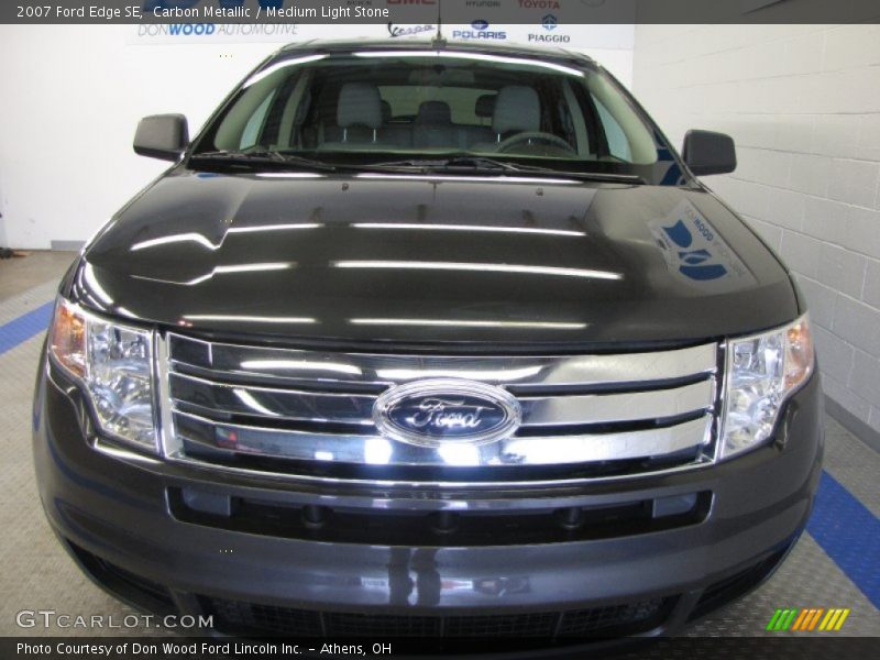 Carbon Metallic / Medium Light Stone 2007 Ford Edge SE