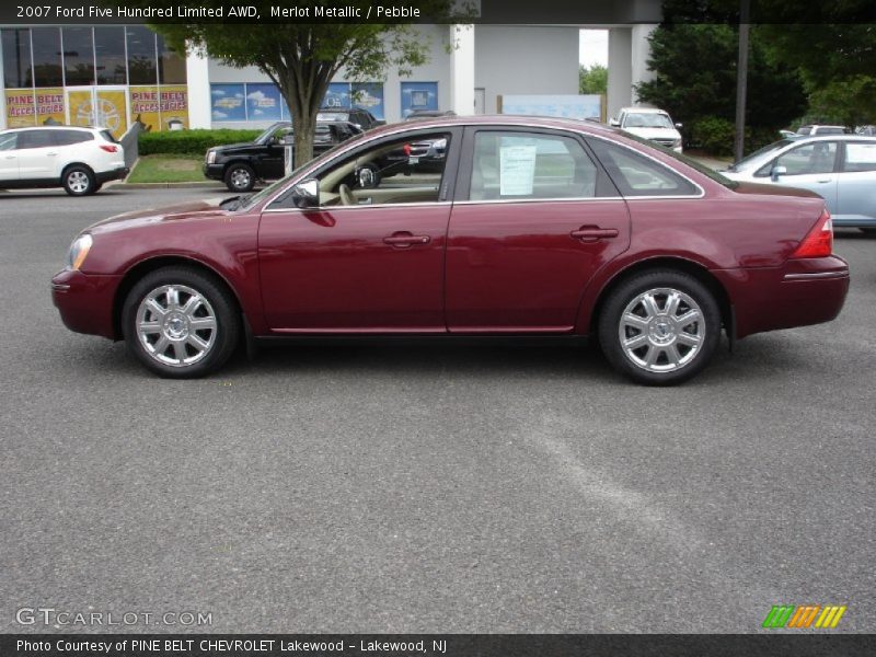  2007 Five Hundred Limited AWD Merlot Metallic