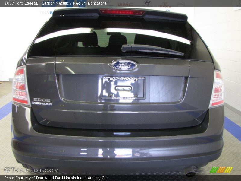 Carbon Metallic / Medium Light Stone 2007 Ford Edge SE