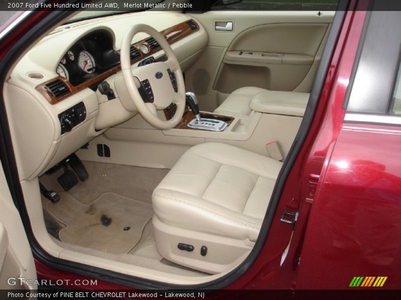  2007 Five Hundred Limited AWD Pebble Interior