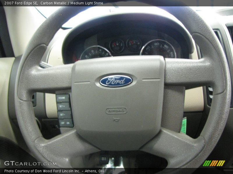 Carbon Metallic / Medium Light Stone 2007 Ford Edge SE