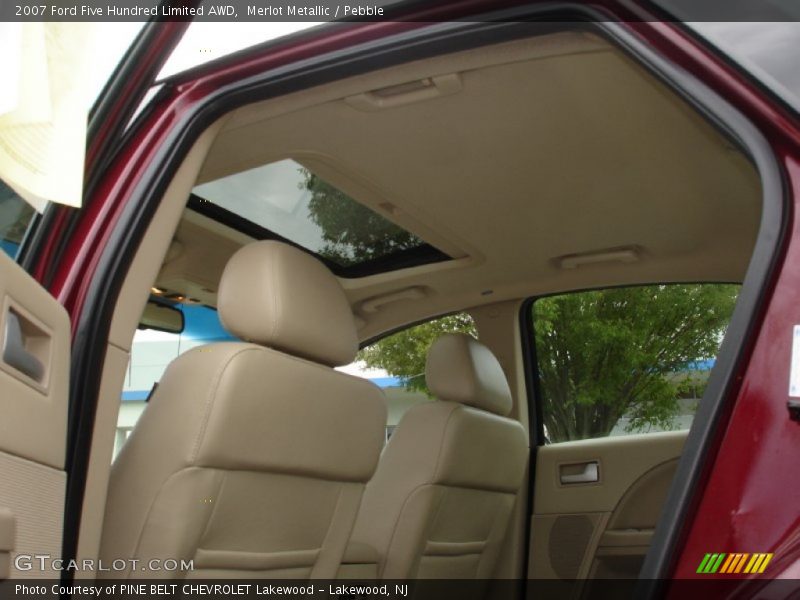 Merlot Metallic / Pebble 2007 Ford Five Hundred Limited AWD