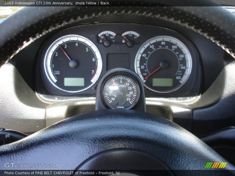  2003 GTI 20th Anniversary 20th Anniversary Gauges