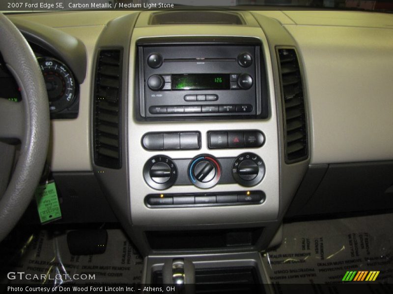 Carbon Metallic / Medium Light Stone 2007 Ford Edge SE