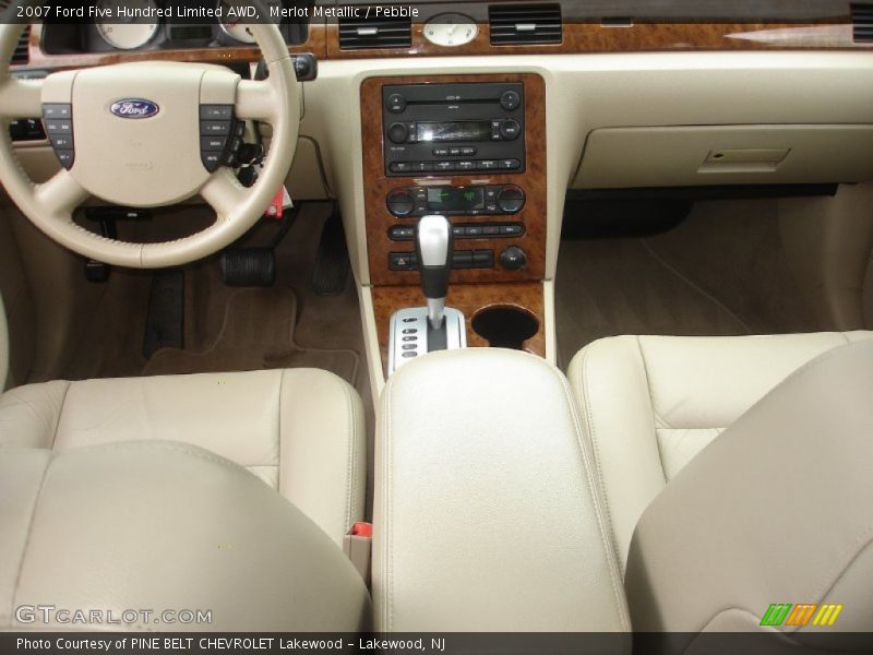 Merlot Metallic / Pebble 2007 Ford Five Hundred Limited AWD