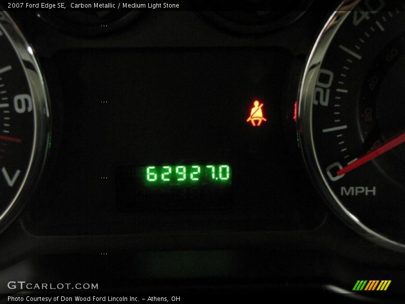 Carbon Metallic / Medium Light Stone 2007 Ford Edge SE