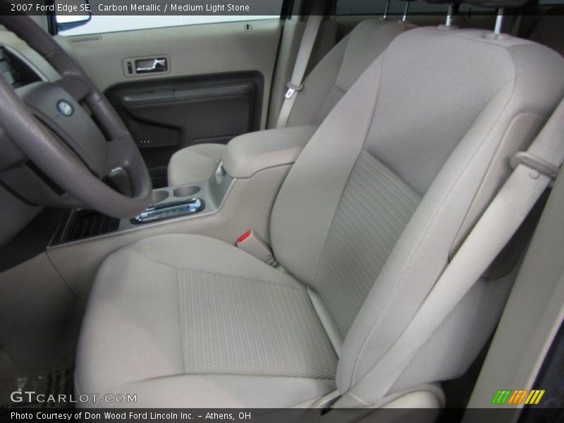 Carbon Metallic / Medium Light Stone 2007 Ford Edge SE