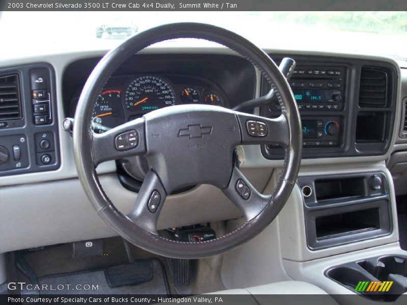  2003 Silverado 3500 LT Crew Cab 4x4 Dually Steering Wheel