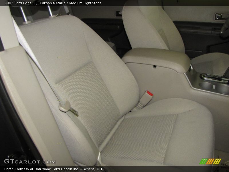Carbon Metallic / Medium Light Stone 2007 Ford Edge SE