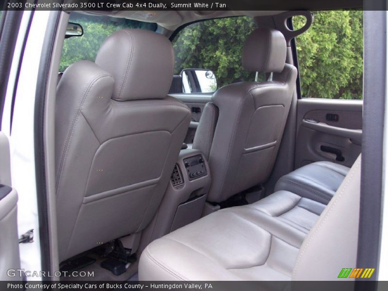  2003 Silverado 3500 LT Crew Cab 4x4 Dually Tan Interior
