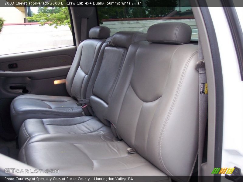  2003 Silverado 3500 LT Crew Cab 4x4 Dually Tan Interior