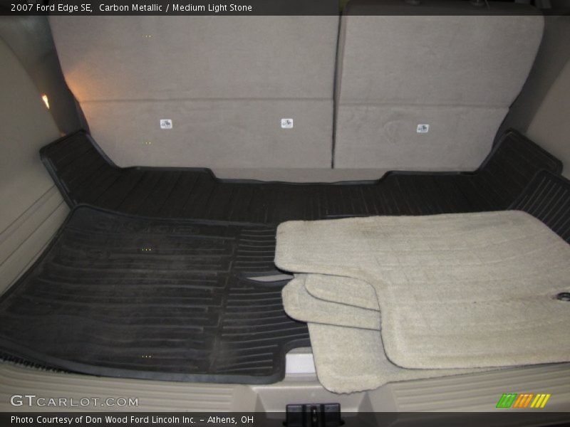 Carbon Metallic / Medium Light Stone 2007 Ford Edge SE