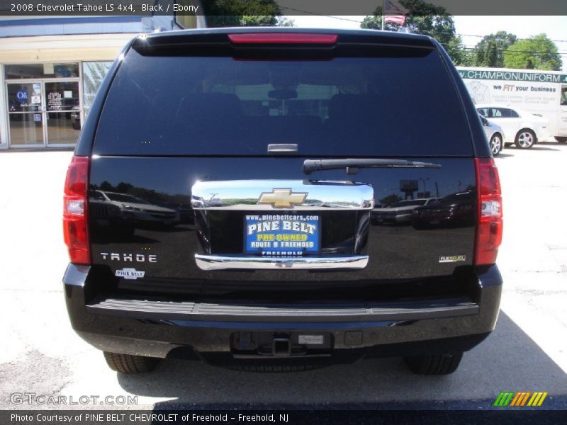 Black / Ebony 2008 Chevrolet Tahoe LS 4x4
