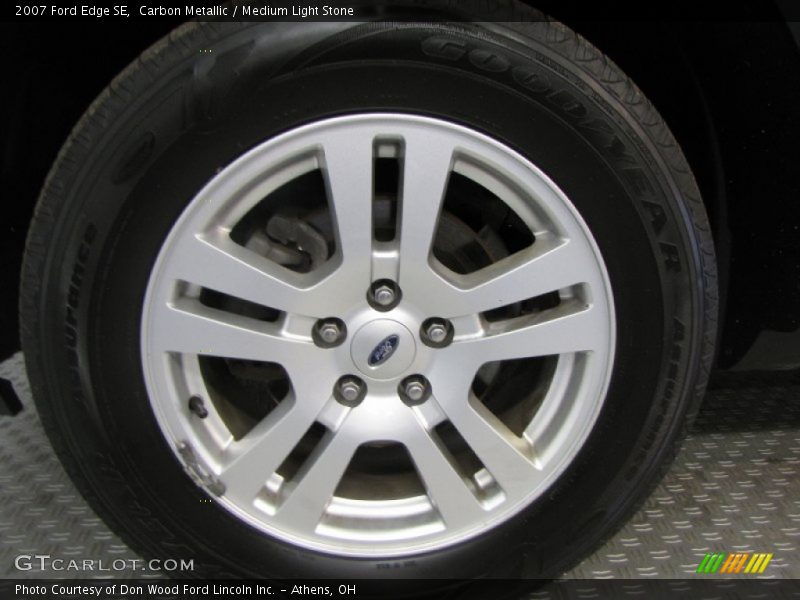 Carbon Metallic / Medium Light Stone 2007 Ford Edge SE