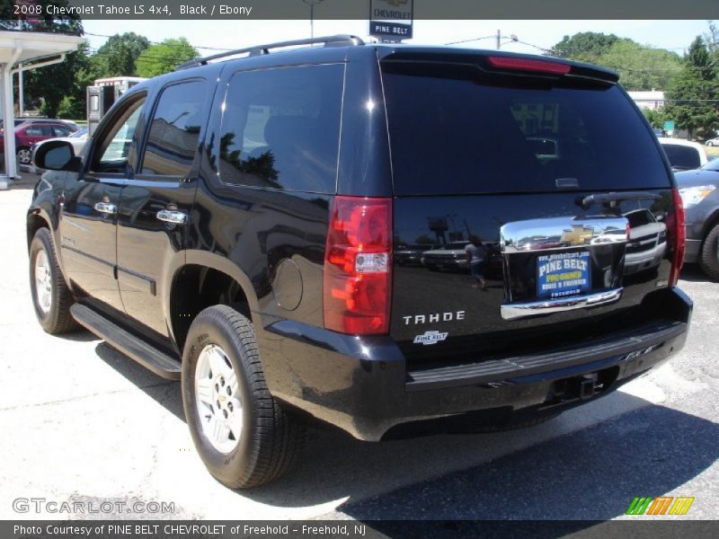 Black / Ebony 2008 Chevrolet Tahoe LS 4x4