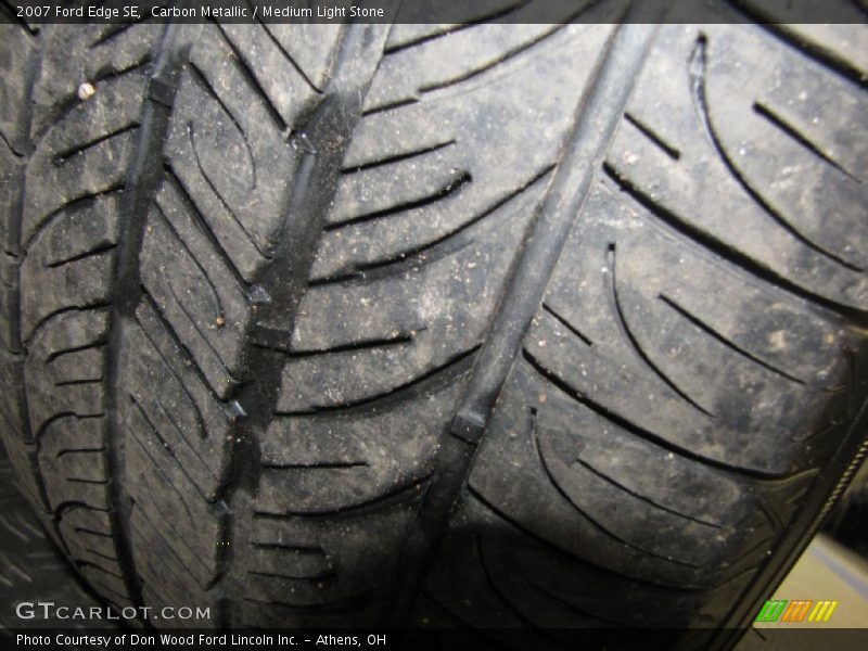 Carbon Metallic / Medium Light Stone 2007 Ford Edge SE