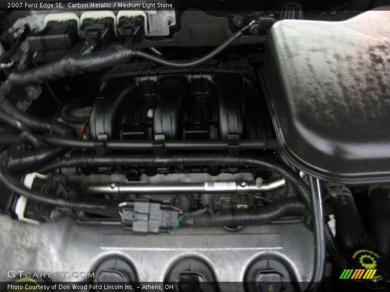 Carbon Metallic / Medium Light Stone 2007 Ford Edge SE