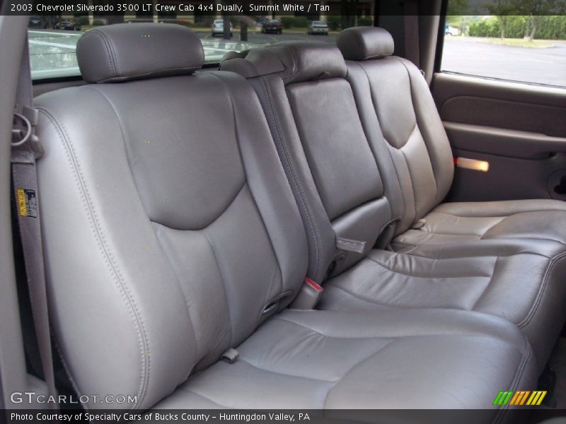  2003 Silverado 3500 LT Crew Cab 4x4 Dually Tan Interior