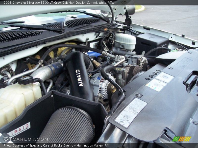  2003 Silverado 3500 LT Crew Cab 4x4 Dually Engine - 6.6 Liter OHV 32-Valve Duramax Turbo-Diesel V8