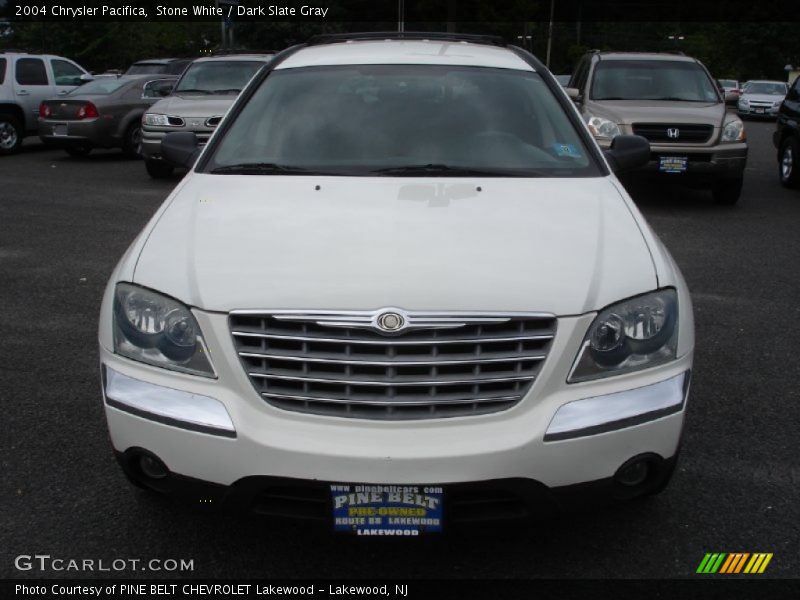 Stone White / Dark Slate Gray 2004 Chrysler Pacifica