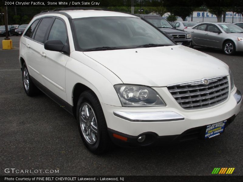Stone White / Dark Slate Gray 2004 Chrysler Pacifica