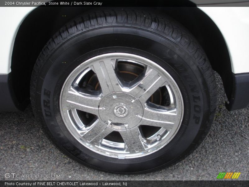Stone White / Dark Slate Gray 2004 Chrysler Pacifica