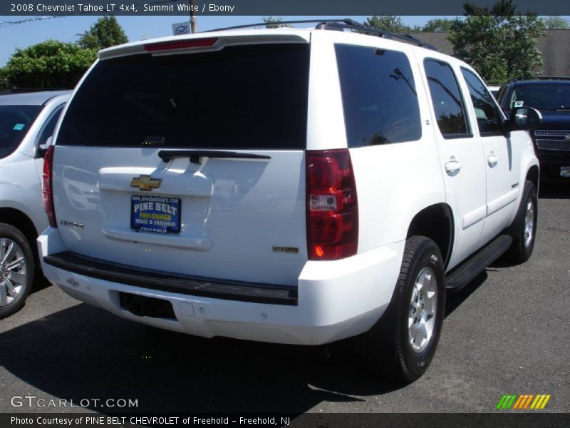 Summit White / Ebony 2008 Chevrolet Tahoe LT 4x4