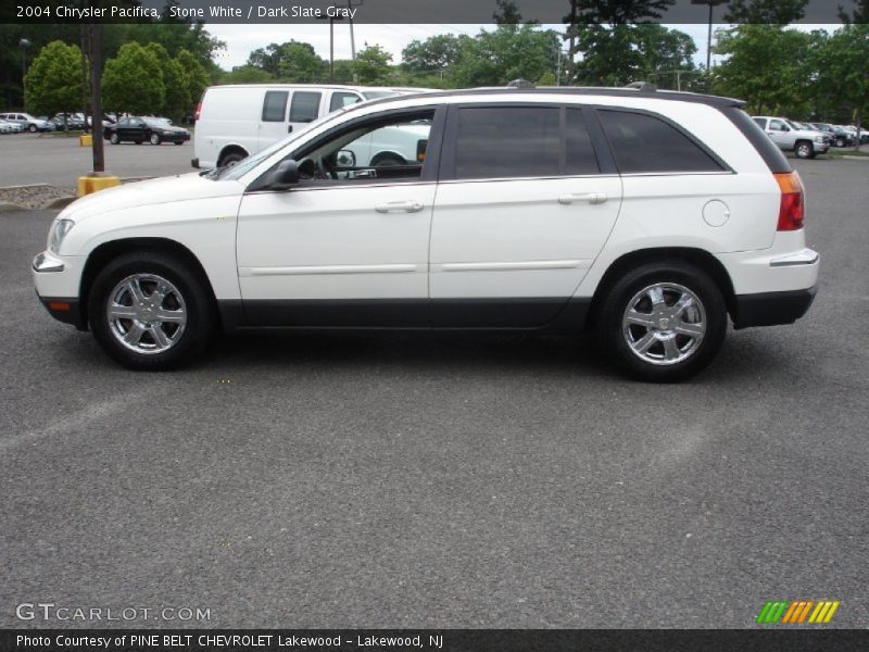 Stone White / Dark Slate Gray 2004 Chrysler Pacifica