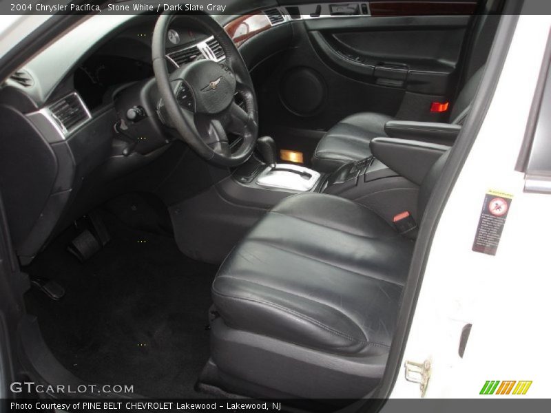 Stone White / Dark Slate Gray 2004 Chrysler Pacifica